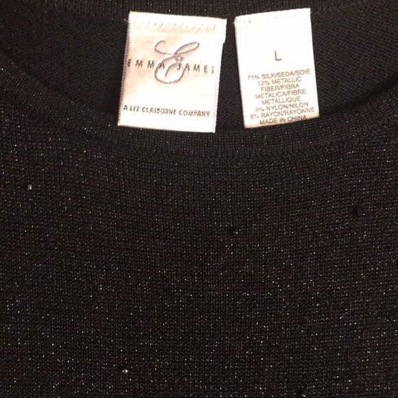 *CLEAR-OUT 3/18*  NWOT Emma James embellished top - Picture 4 of 4